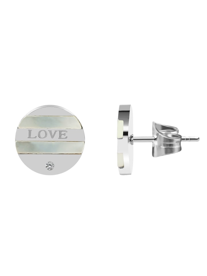 Adeliás Женские серьги - серьги-гвоздики из нержавеющей стали с перламутровыми вставками в серебряной оправе
Adeliás Женские серьги - серьги-гвоздики из нержавеющей стали с перламутровыми вставками в серебряной оправе