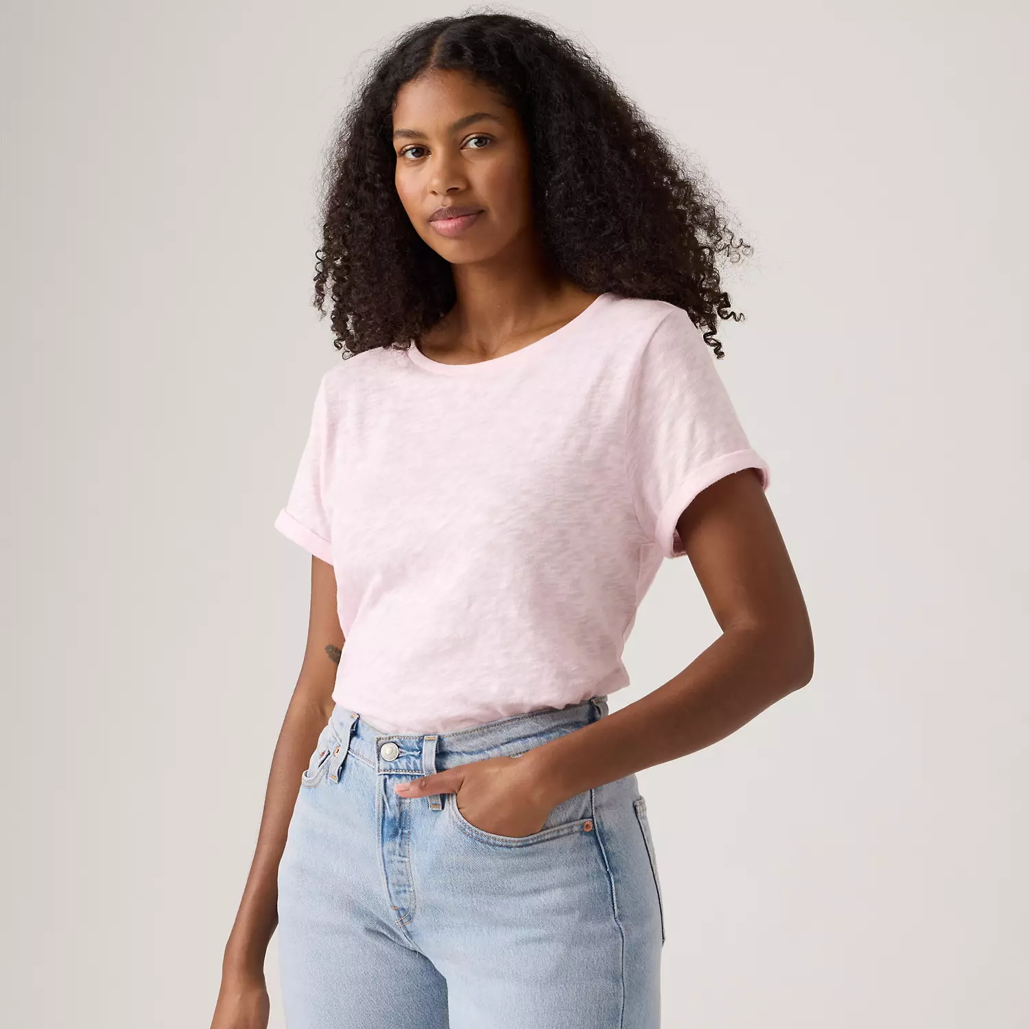 Футболка с коротким рукавом «Марго» Levi's, цвет Light Lilac - Pink 
Футболка с коротким рукавом «Марго» Levi's, цвет Light Lilac - Pink