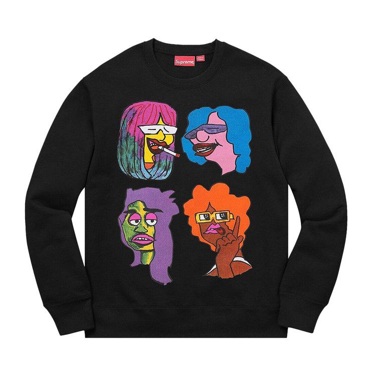 Свитер Supreme Gonz Heads Crewneck, Black
Свитер Supreme Gonz Heads Crewneck, Black