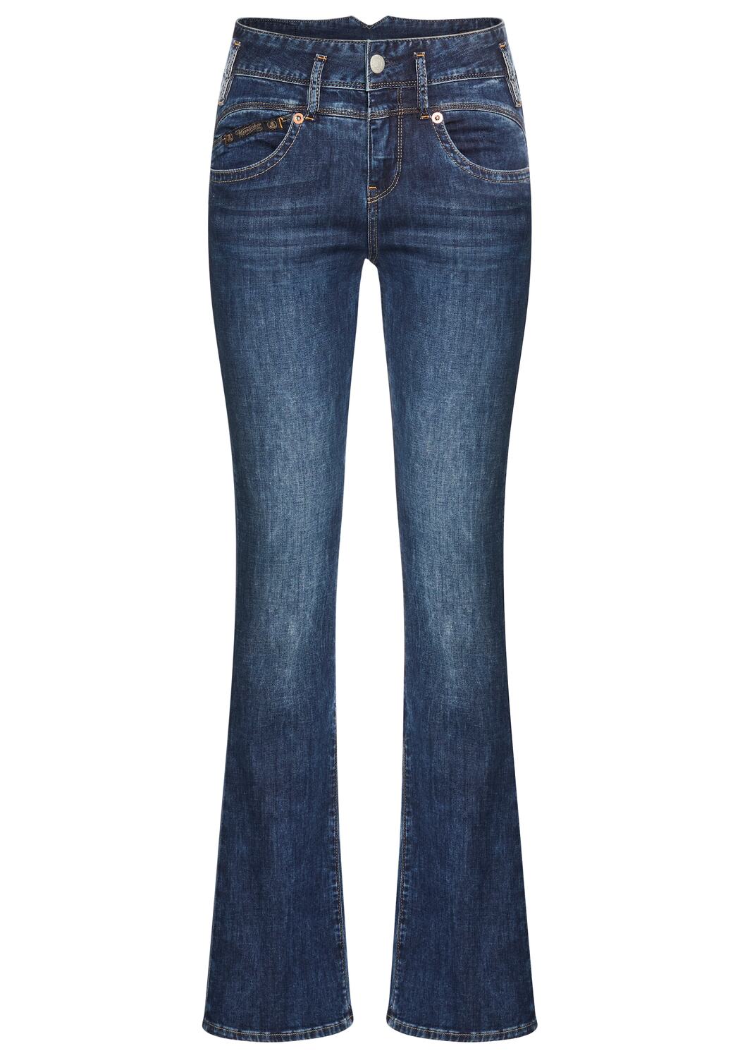 Herrlicher Джинсы клеш в синем дениме
Herrlicher Джинсы клеш в синем дениме