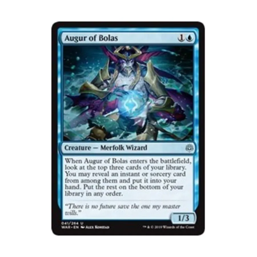 CCG Авгур Боласа (U), MTG - War of the Spark 
CCG Авгур Боласа (U), MTG - War of the Spark