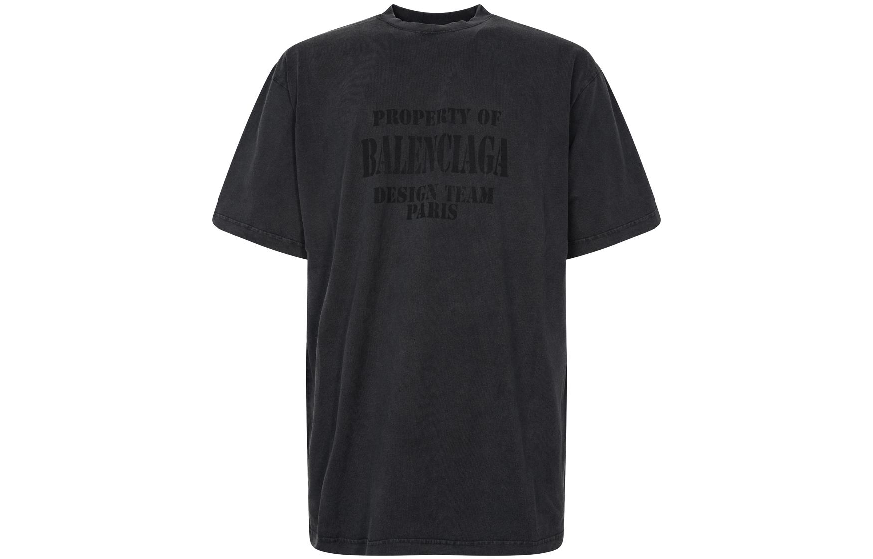 Футболка Vintage Large Fit Balenciaga, черный
Футболка Vintage Large Fit Balenciaga, черный