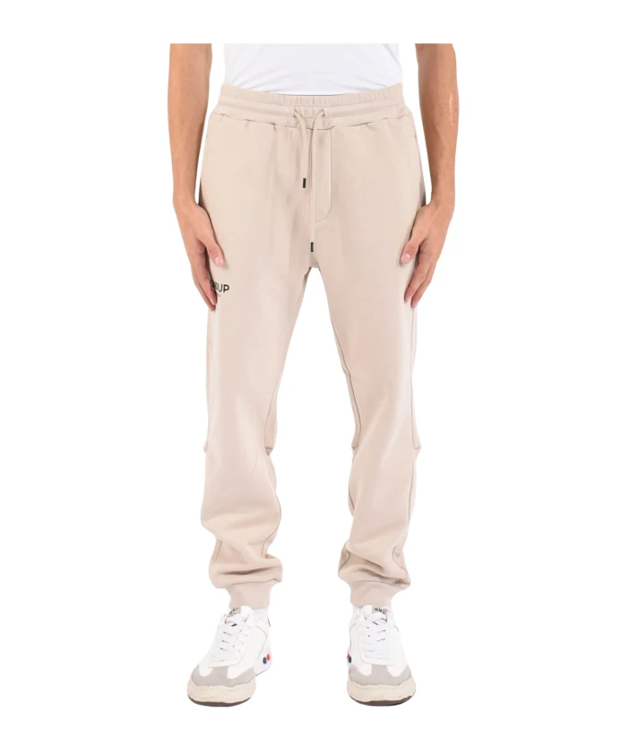 Хлопковые спортивные штаны-джоггеры с логотипом. Dondup, бежевый
Хлопковые спортивные штаны-джоггеры с логотипом. Dondup, бежевый