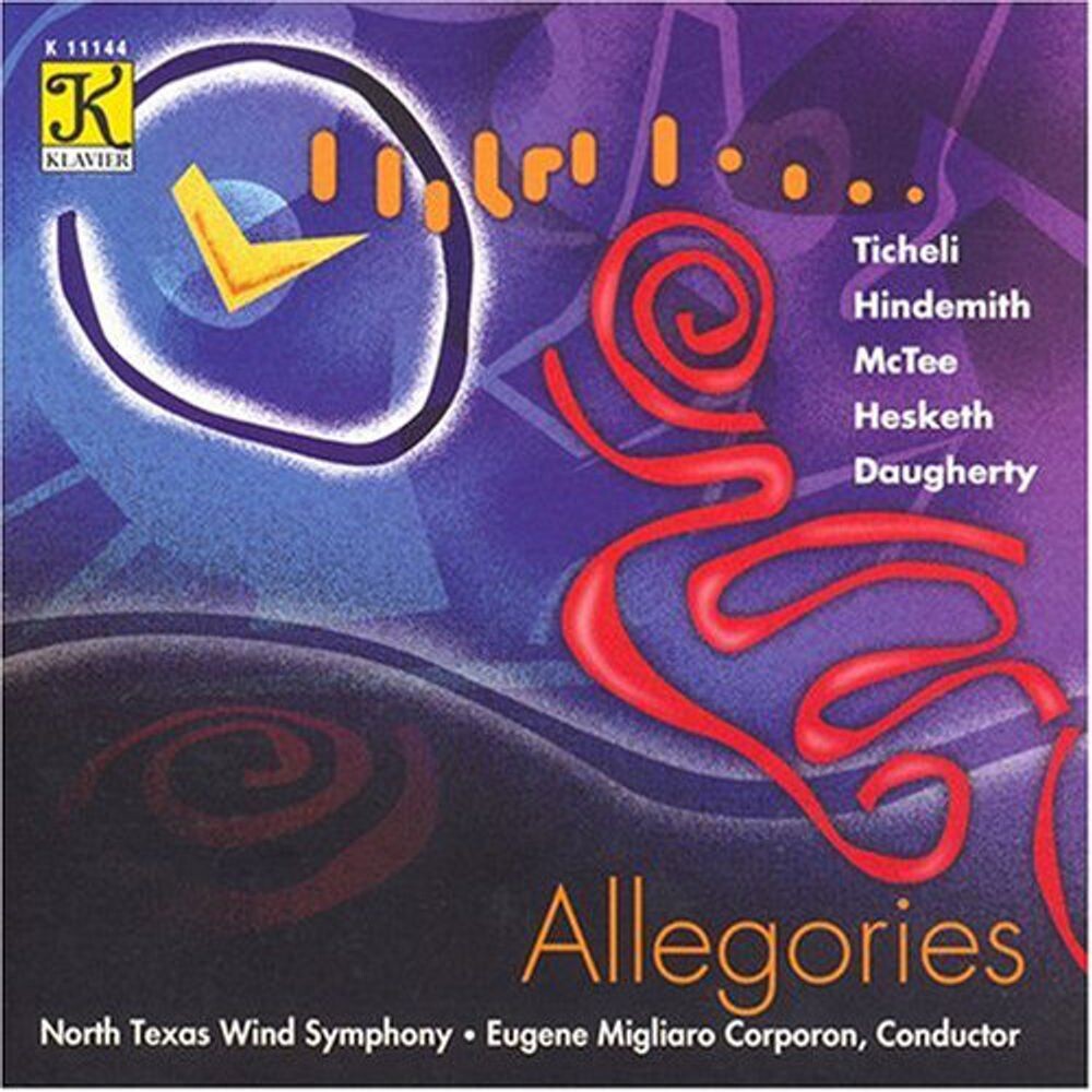 Диск CD Allegories - North Texas Wind Symphony
Диск CD Allegories - North Texas Wind Symphony