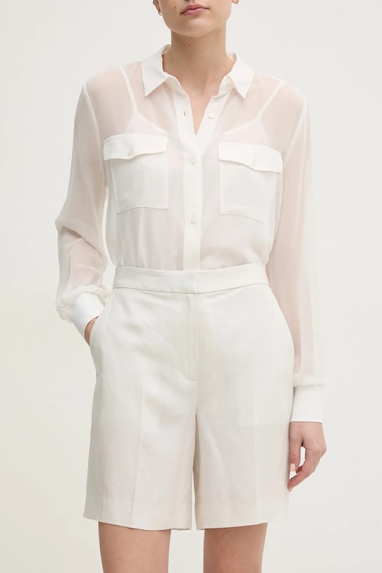 Шорты с добавлением льна Calvin Klein, бежевый
Шорты с добавлением льна Calvin Klein, бежевый