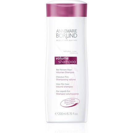 Шампунь для объема 200мл, Annemarie BoRlind
Шампунь для объема 200мл, Annemarie BoRlind