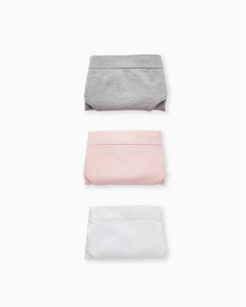 Упаковка из 3 однотонных трусиков для девочек из микрофибры Zippy, мультиколор
Упаковка из 3 однотонных трусиков для девочек из микрофибры Zippy, мультиколор