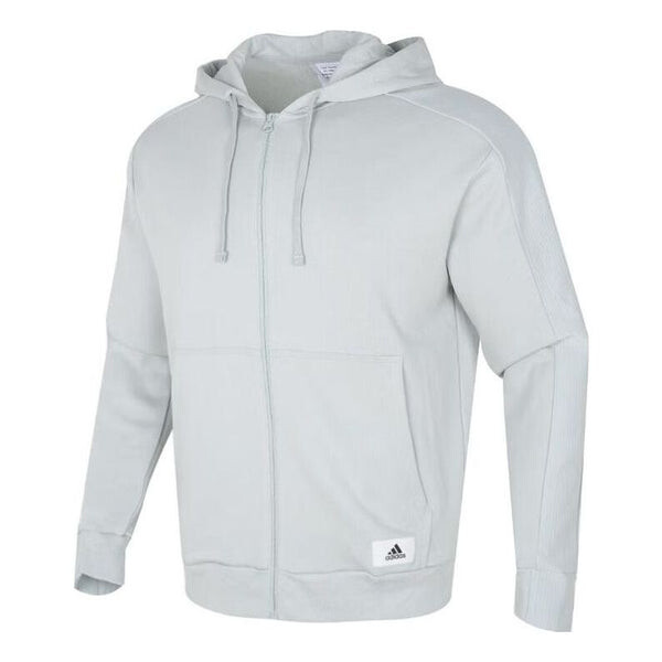 Куртка для отдыха из французского трикотажа с полной молнией, парки Adidas, белый
Куртка для отдыха из французского трикотажа с полной молнией, парки Adidas, белый