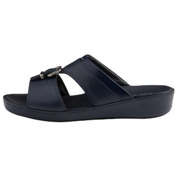 PRADA Тапочки-слайды из сафьяна 3 см, мужские, синие
PRADA Тапочки-слайды из сафьяна 3 см, мужские, синие