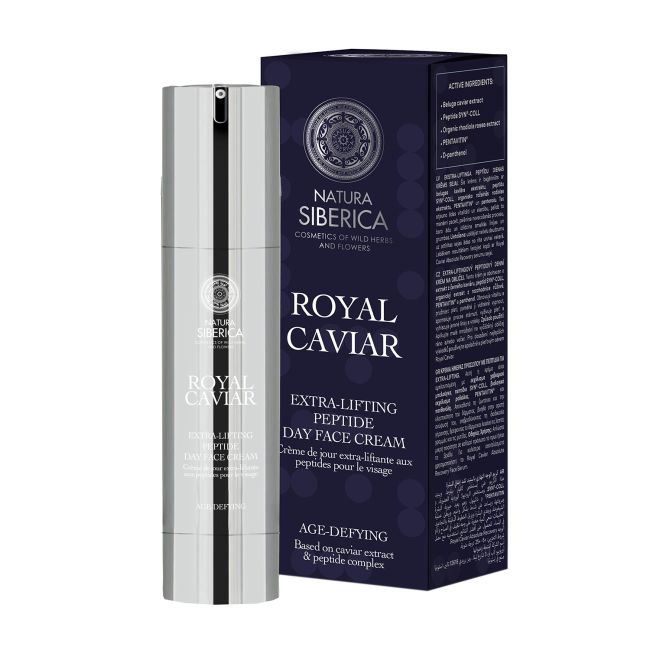 Крем для лица с королевской икрой Natura Siberica, 50 мл
Крем для лица с королевской икрой Natura Siberica, 50 мл