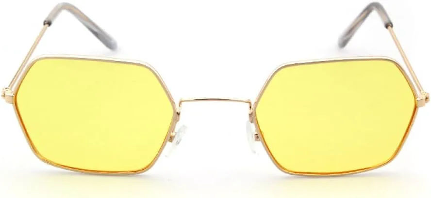 Модные солнцезащитные очки для женщин в шестиугольной металлической оправе с зеркальными линзами, винтажные солнцезащитные очки для женщин generic, C1 Gray Clear
Модные солнцезащитные очки для женщин в шестиугольной металлической оправе с зеркальными линзами, винтажные солнцезащитные очки для женщин generic, C1 Gray Clear