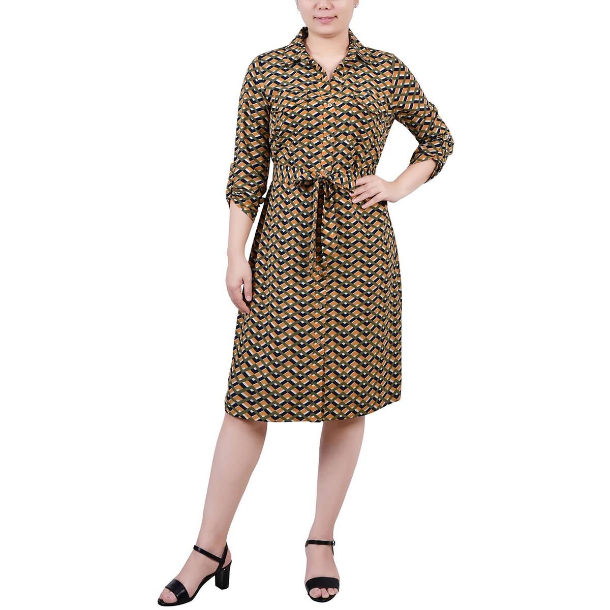 Платье-рубашка из полиэстера для женщин Petites NY Collection, цвет cypress inca gold-tone navy zizag
Платье-рубашка из полиэстера для женщин Petites NY Collection, цвет cypress inca gold-tone navy zizag