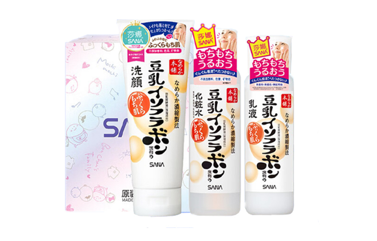 Набор из трех средств для умывания и увлажнения Soy Milk Sana
Набор из трех средств для умывания и увлажнения Soy Milk Sana