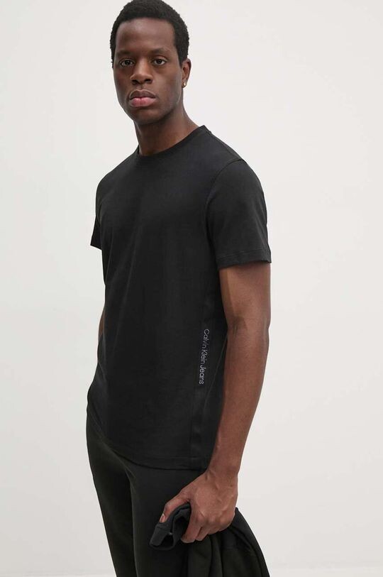 Хлопковая футболка Calvin Klein Jeans, черный
Хлопковая футболка Calvin Klein Jeans, черный