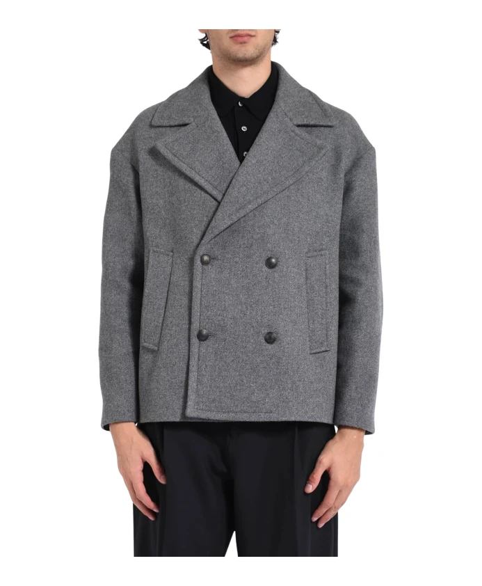 Двубортный блейзер Daniele Alessandrini, серый
Двубортный блейзер Daniele Alessandrini, серый