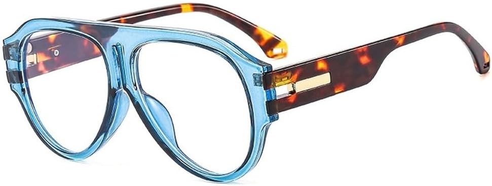 Модные солнцезащитные очки-пилот для женщин, ретро, двухцветные, с защитой от УФ-излучения UV400, для мужчин, трендовые градиентные солнцезащитные очки в стиле панк SKFGNX, Blue Leopard Clear
Модные солнцезащитные очки-пилот для женщин, ретро, двухцветные, с защитой от УФ-излучения UV400, для мужчин, трендовые градиентные солнцезащитные очки в стиле панк SKFGNX, Blue Leopard Clear