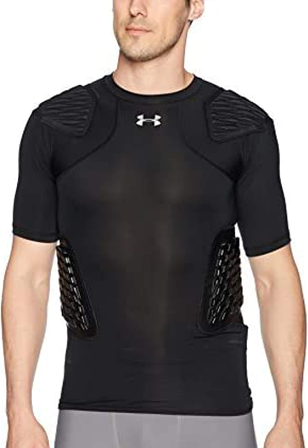 Under Armour мужская новая защитная футболка, Black (001)/Silver, Черный, Under Armour мужская новая защитная футболка, Black (001)/Silver
Under Armour мужская новая защитная футболка, Black (001)/Silver, Черный, Under Armour мужская новая защитная футболка, Black (001)/Silver
