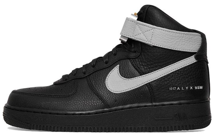 1017 ALYX 9SM × Nike Air Force 1 High Black Grey (2021 г.)
1017 ALYX 9SM × Nike Air Force 1 High Black Grey (2021 г.)
