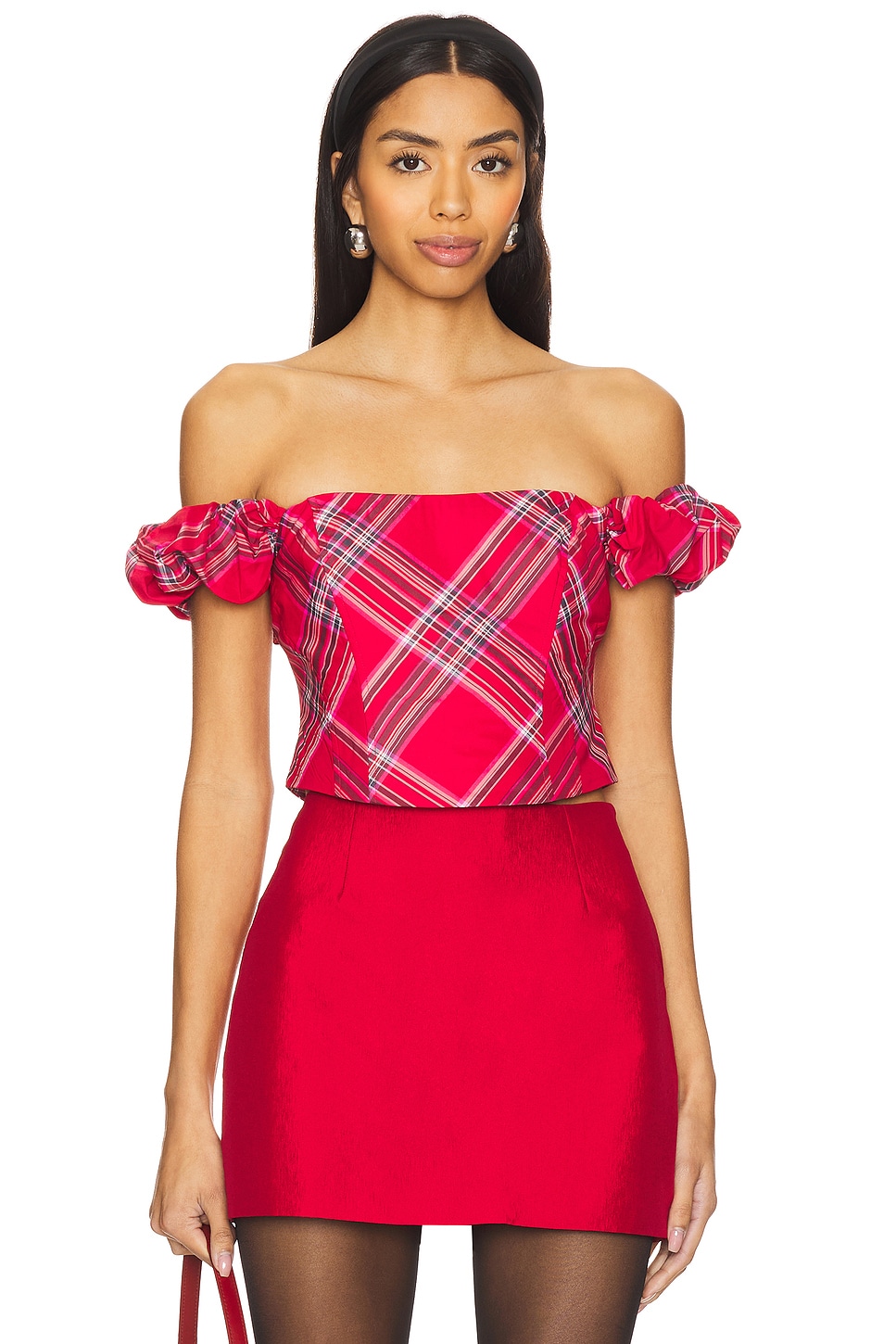 Мэриджейн топ Loveshackfancy, красный
Мэриджейн топ Loveshackfancy, красный