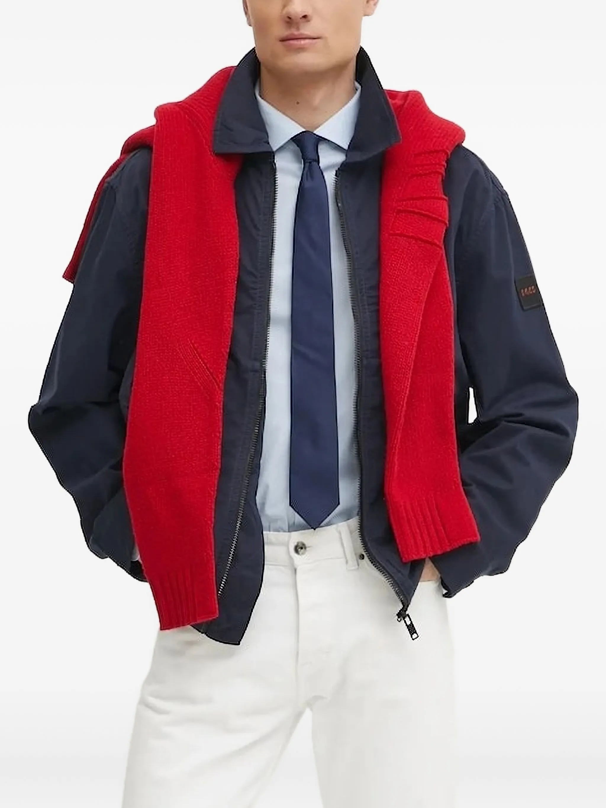 Куртка на молнии Boss, синий
Куртка на молнии Boss, синий