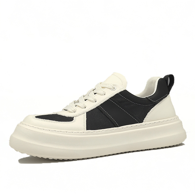 SENJIALUO Влагоотводящие поддерживающие износостойкие нескользящие низкие скейтерские кроссовки мужские бело-черные, цвет White Black
SENJIALUO Влагоотводящие поддерживающие износостойкие нескользящие низкие скейтерские кроссовки мужские бело-черные, цвет White Black