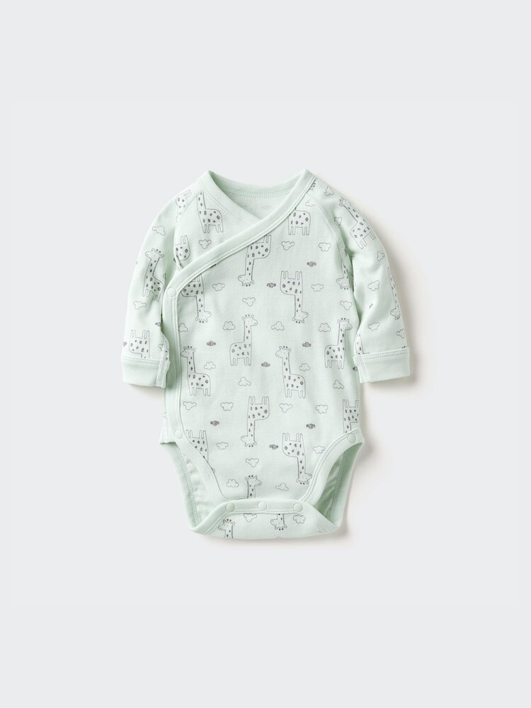 Боди детское с длинным рукавом Uniqlo, цвет 51 зеленый
Боди детское с длинным рукавом Uniqlo, цвет 51 зеленый