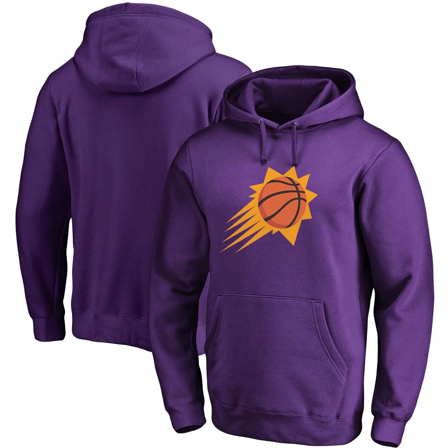 Мужской фиолетовый пуловер с капюшоном и логотипом Phoenix Suns Primary Team Fanatics
Мужской фиолетовый пуловер с капюшоном и логотипом Phoenix Suns Primary Team Fanatics