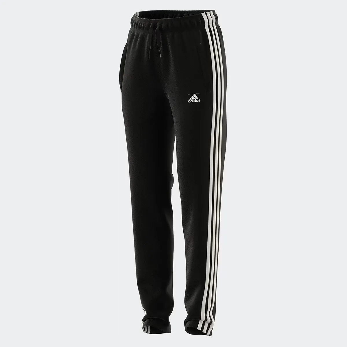 Детские Essentials 3 полоски брюки Adidas, черный/белый 
Детские Essentials 3 полоски брюки Adidas, черный/белый