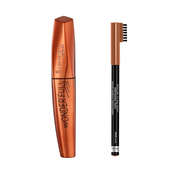Тушь для ресниц Máscara Wonder Argan Black + Eyebrow Pencil Tono 002 De Regalo Rimmel London, 1 UD
Тушь для ресниц Máscara Wonder Argan Black + Eyebrow Pencil Tono 002 De Regalo Rimmel London, 1 UD