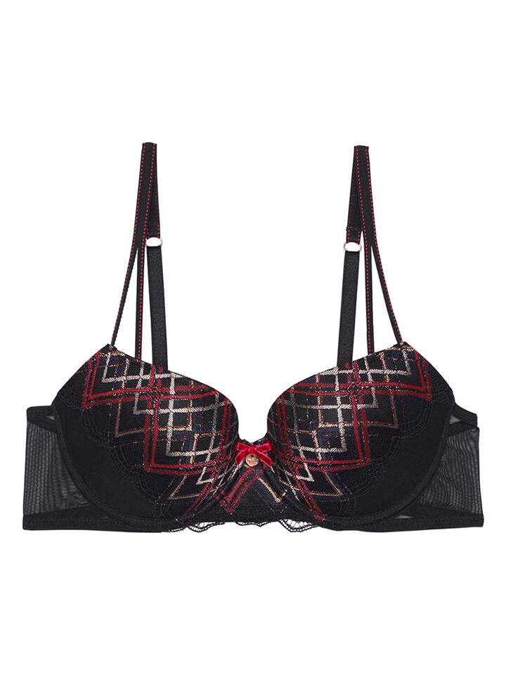 Бюстгальтер пуш ап Palmers Aberdine, черный
Бюстгальтер пуш ап Palmers Aberdine, черный