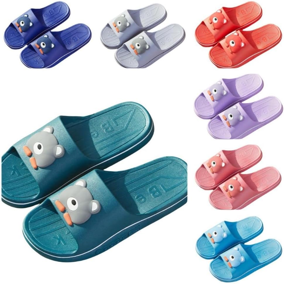 Милые тапочки с медведем для женщин, летние, мягкие, на платформе, нескользящие, для дома и улицы, кавайные подарки для женщин и мужчин Albiva, зеленый
Милые тапочки с медведем для женщин, летние, мягкие, на платформе, нескользящие, для дома и улицы, кавайные подарки для женщин и мужчин Albiva, зеленый