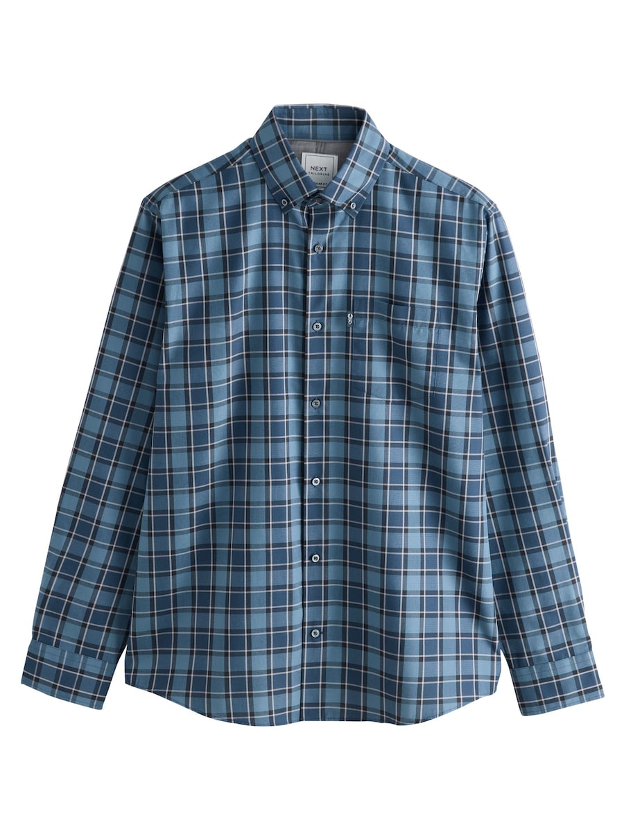 Рубашка на пуговицах классического кроя Next, темно-синий
Рубашка на пуговицах классического кроя Next, темно-синий