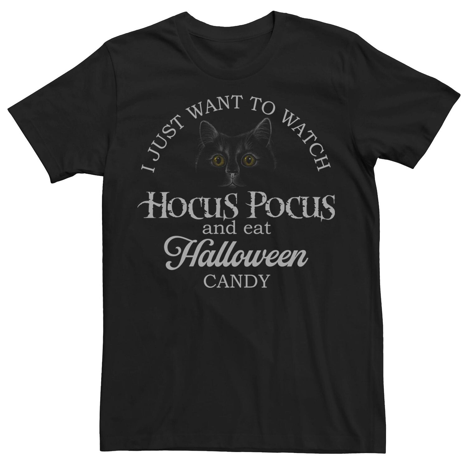Мужская футболка Disney Hocus Pocus «Я просто хочу посмотреть и съесть конфету» Licensed Character
Мужская футболка Disney Hocus Pocus «Я просто хочу посмотреть и съесть конфету» Licensed Character