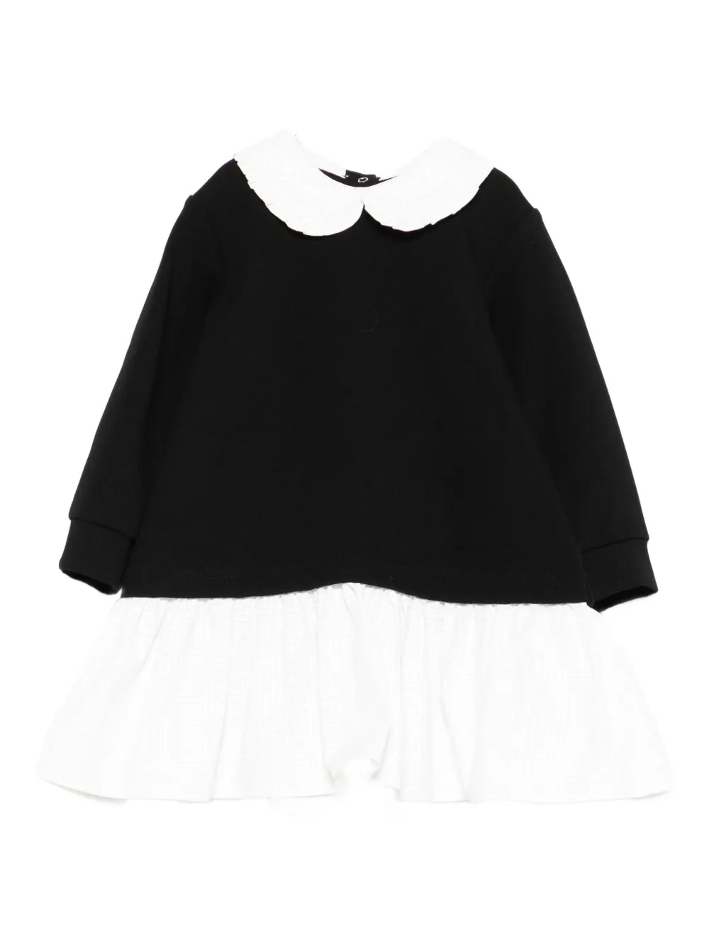 Платье с воротником Питер-Пэн Balmain Kids, черный
Платье с воротником Питер-Пэн Balmain Kids, черный