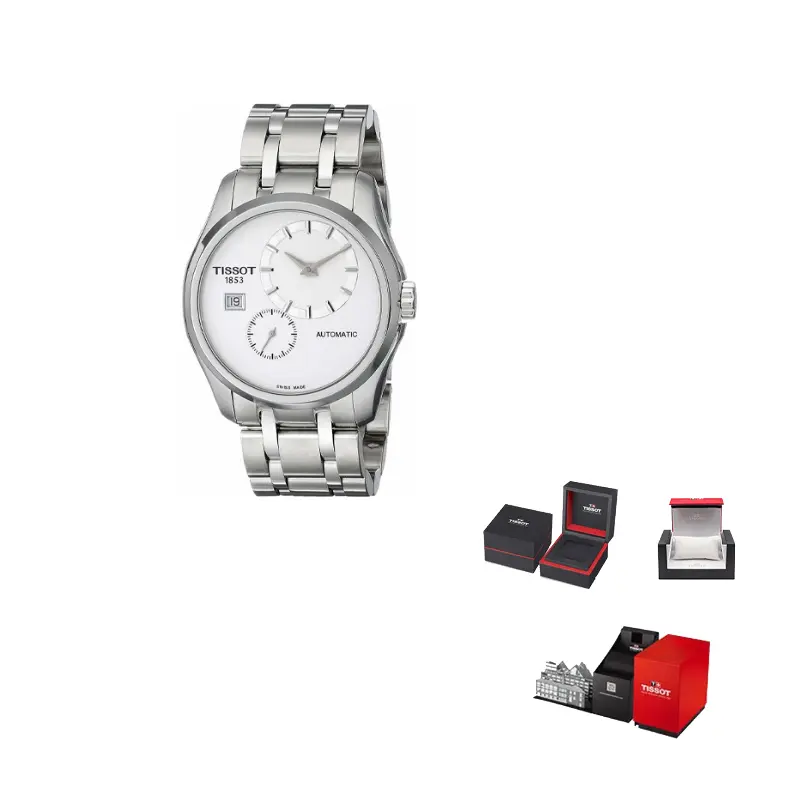 TISSOT Часы Men's Kutu Collection Watch, White Dial
TISSOT Часы Men's Kutu Collection Watch, White Dial