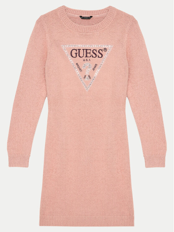 Трикотажное платье обычного кроя Guess, розовый
Трикотажное платье обычного кроя Guess, розовый