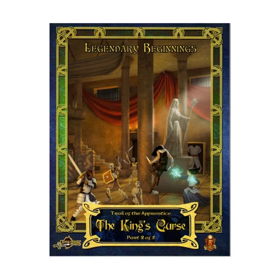 Trails of the Apprentice - The King's Curse (5E), Dungeons & Dragons (5th Edition) - Trial of the Apprentice (Legendary Games), мягкая обложка
Trails of the Apprentice - The King's Curse (5E), Dungeons & Dragons (5th Edition) - Trial of the Apprentice (Legendary Games), мягкая обложка