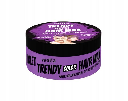 Красящий воск, Фиолетовый, 75г Venita Trendy, Color Hair Wax
Красящий воск, Фиолетовый, 75г Venita Trendy, Color Hair Wax