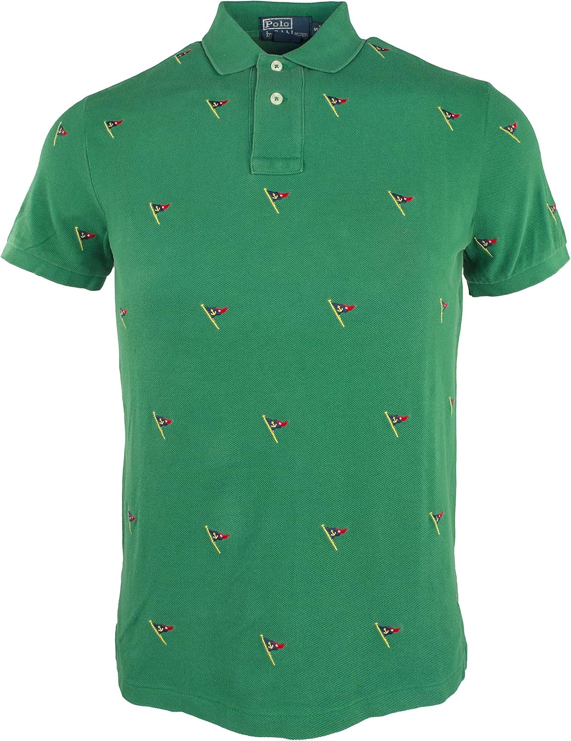 Мужская поло с вышитым якорем и флагом POLO RALPH LAUREN, Emerald
Мужская поло с вышитым якорем и флагом POLO RALPH LAUREN, Emerald