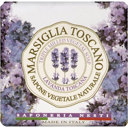 Мыло Marsiglia Toscano Lavanda Toscano 200 г, Nesti Dante
Мыло Marsiglia Toscano Lavanda Toscano 200 г, Nesti Dante