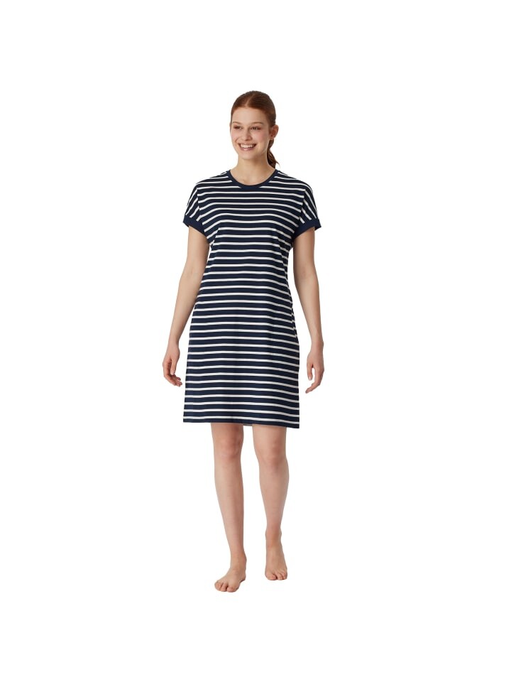 Ночное белье Schiesser, цвет dunkelblau/weiß
Ночное белье Schiesser, цвет dunkelblau/weiß