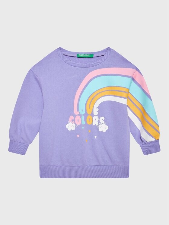 Толстовка обычного кроя United Colors Of Benetton, фиолетовый
Толстовка обычного кроя United Colors Of Benetton, фиолетовый
