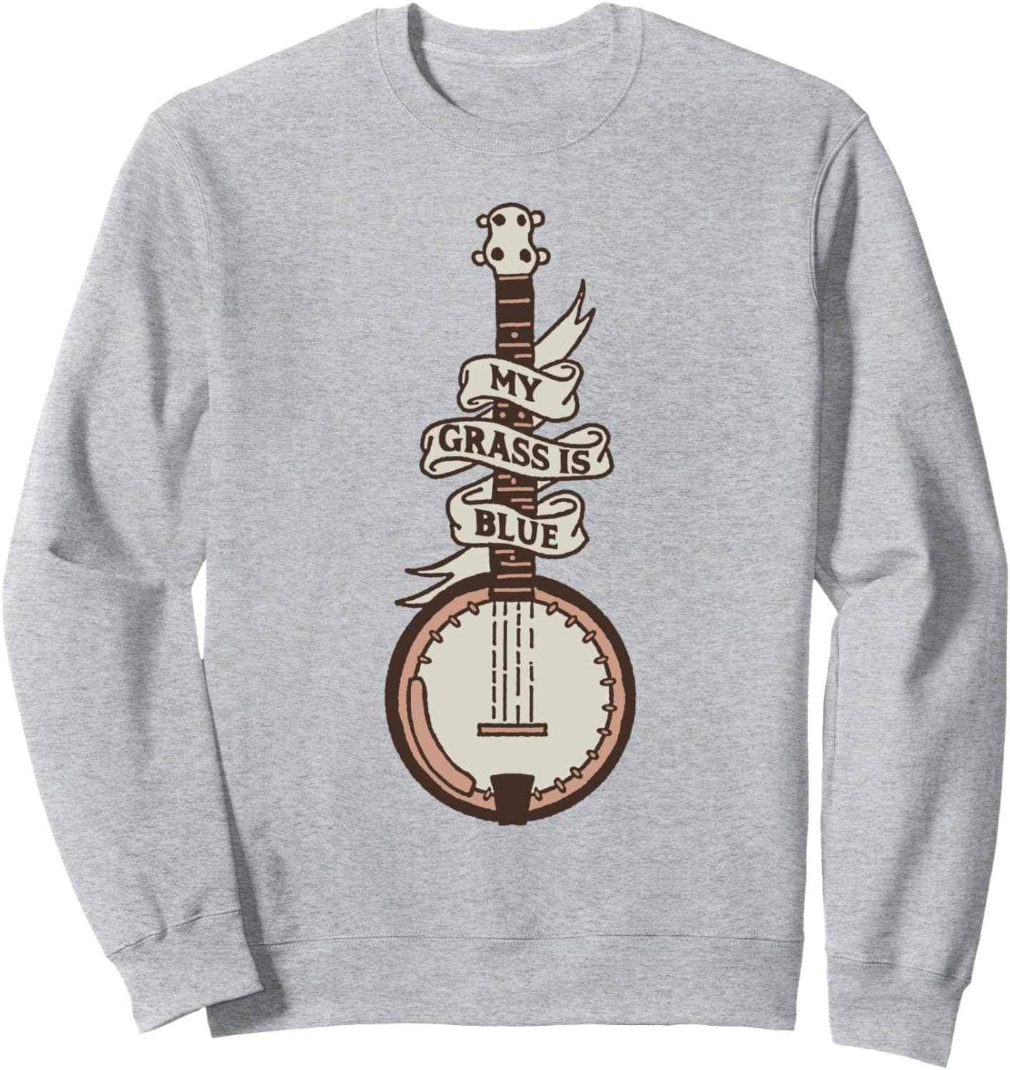 Футболка с винтажным баннером «Моя трава голубая» и ретро-иллюстрацией банджо Bluegrassgarage - Bluegrass Music Vintage Fan Tees
Футболка с винтажным баннером «Моя трава голубая» и ретро-иллюстрацией банджо Bluegrassgarage - Bluegrass Music Vintage Fan Tees