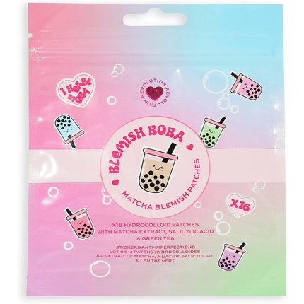 I Heart Revolution Bubble Tea Салициловые патчи для устранения пятен Маленькие и мощные Revolution Beauty
I Heart Revolution Bubble Tea Салициловые патчи для устранения пятен Маленькие и мощные Revolution Beauty