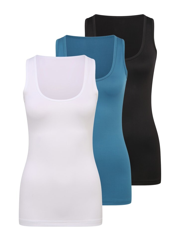 Майка Vivance Active, цвет petrol, schwarz, weiß
Майка Vivance Active, цвет petrol, schwarz, weiß