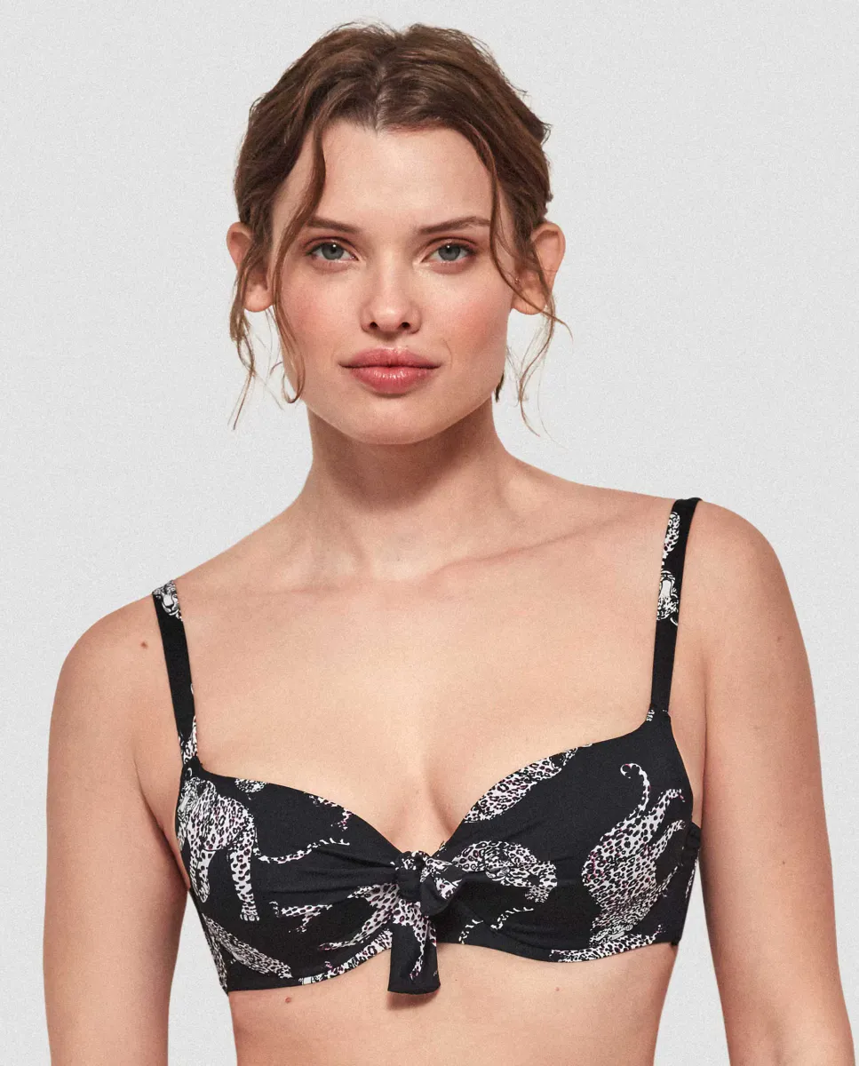 Топ бикини с принтом Gisela, мультиколор
Топ бикини с принтом Gisela, мультиколор