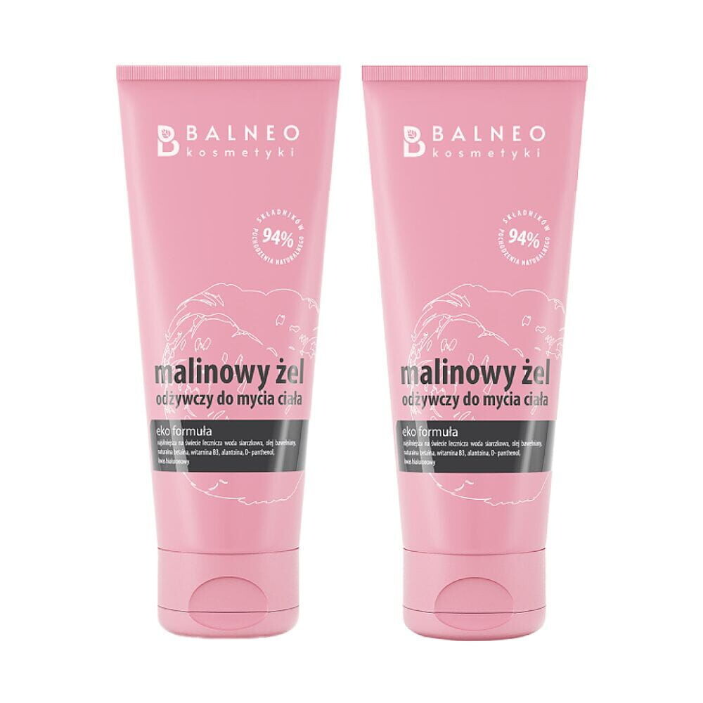 Набор: питательный гель для мытья тела «малина» Balneokosmetyki, 2х200 мл
Набор: питательный гель для мытья тела «малина» Balneokosmetyki, 2х200 мл