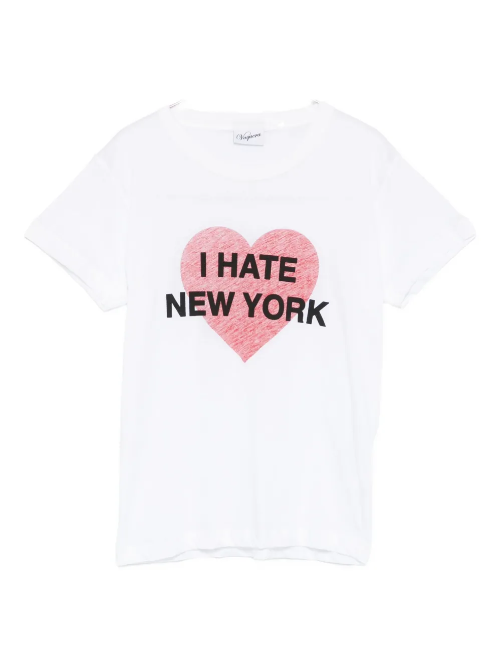Футболка "Я ненавижу Нью-Йорк" Vaquera, белый
Футболка "Я ненавижу Нью-Йорк" Vaquera, белый