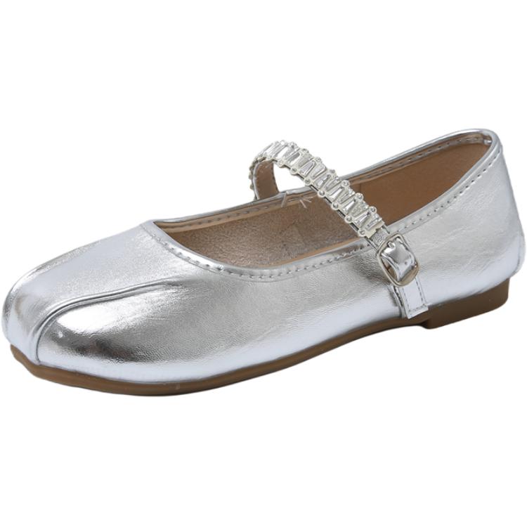 Детские сандалии для подростков Wooden Rabbit, серебряный 
Детские сандалии для подростков Wooden Rabbit, серебряный