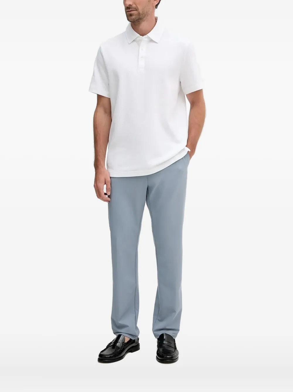 Текстурированная рубашка-поло с короткими рукавами MICHAEL KORS, белый
Текстурированная рубашка-поло с короткими рукавами MICHAEL KORS, белый